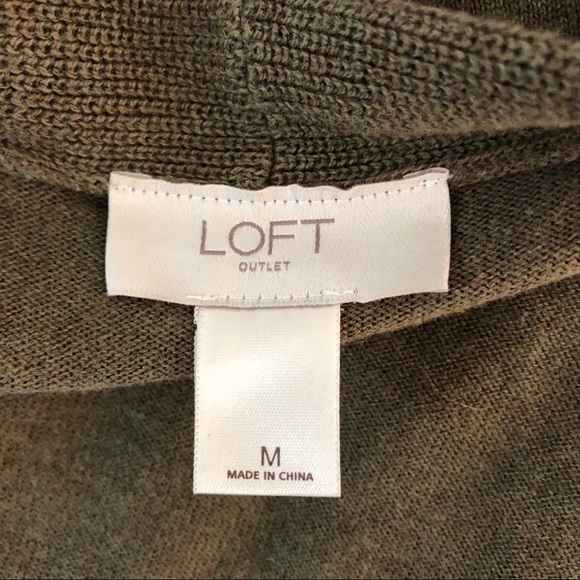 Loft Draped Sweater Vest - Picture 4 of 5
